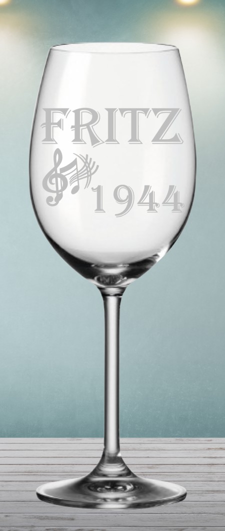 stilvollen Musiknote 