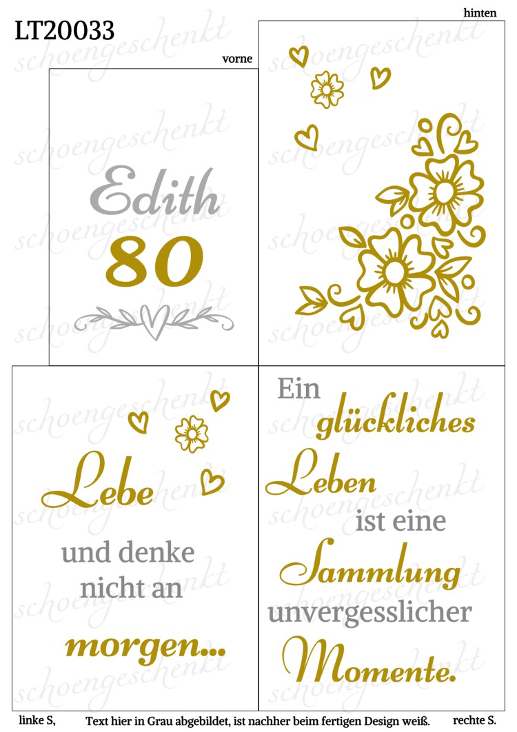 Ein glückliches Leben ist eine Sammlung unvergesslicher Momente.💛 Laterne Zitate