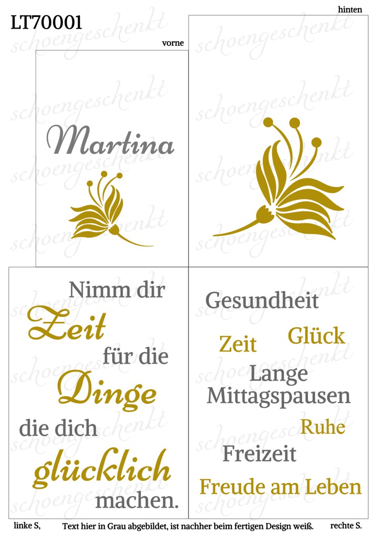 Nimm dir Zeit für die Dinge, die dich glücklich machen.💐 Laterne Rente