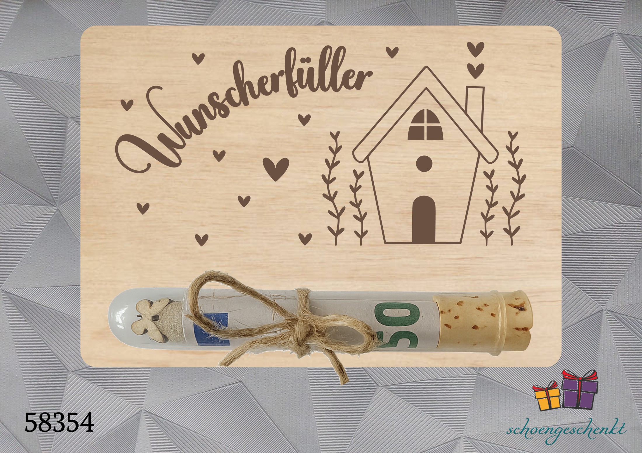Wunscherfüller 🏠 Geldgeschenkkarte