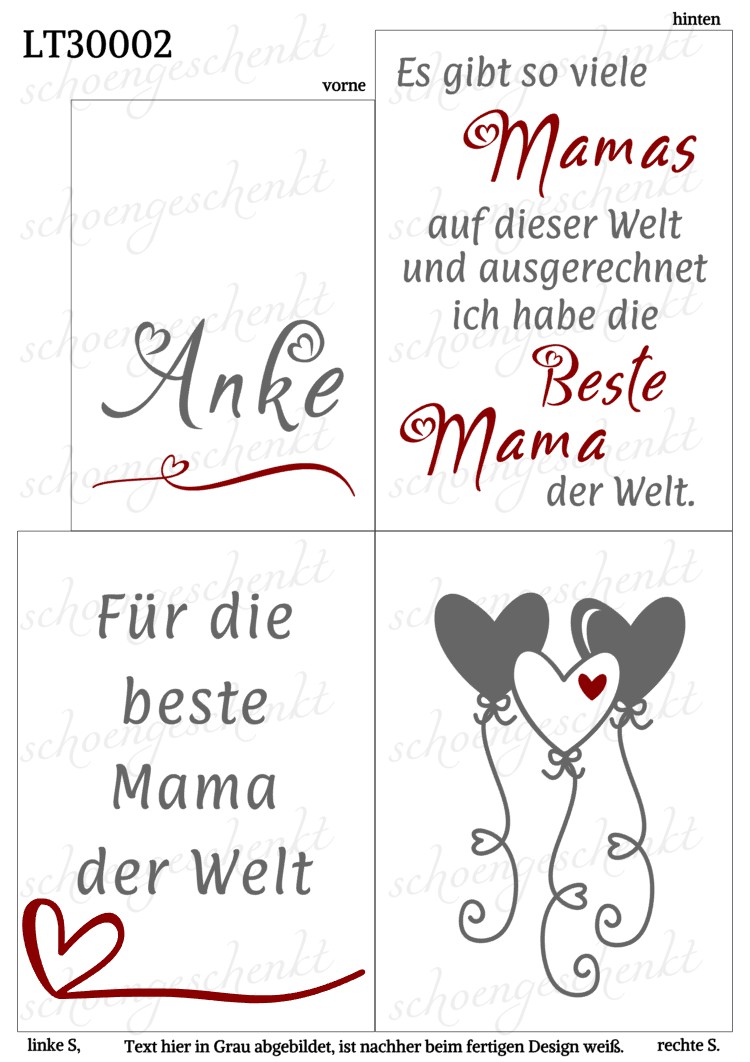 Es gibt so viele Mamas auf der Welt – und ausgerechnet ich habe die Beste. ❤️ Laterne Mama