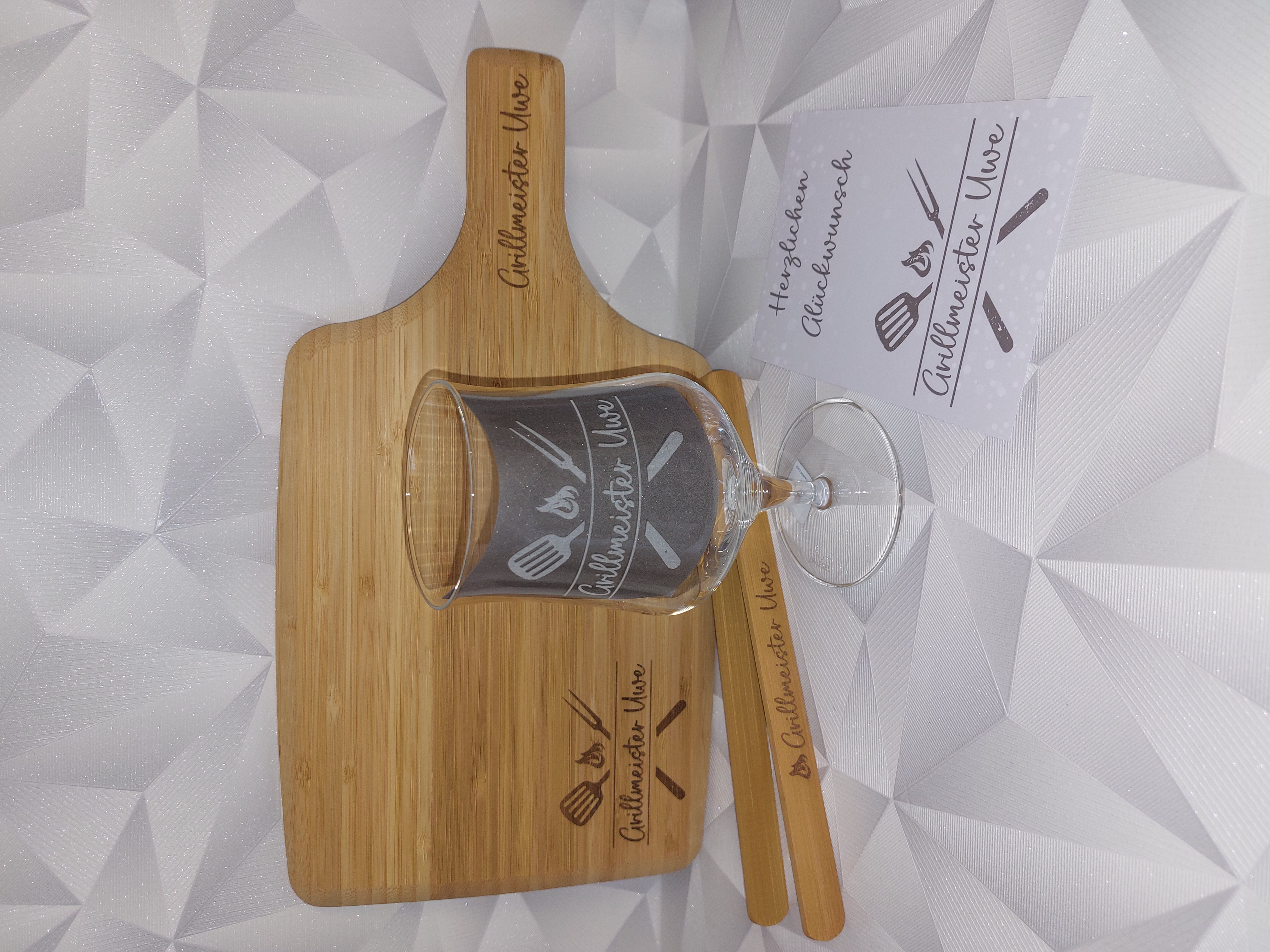 Bierglas „Grillmeister“ – Perfekt für BBQ-Könige!