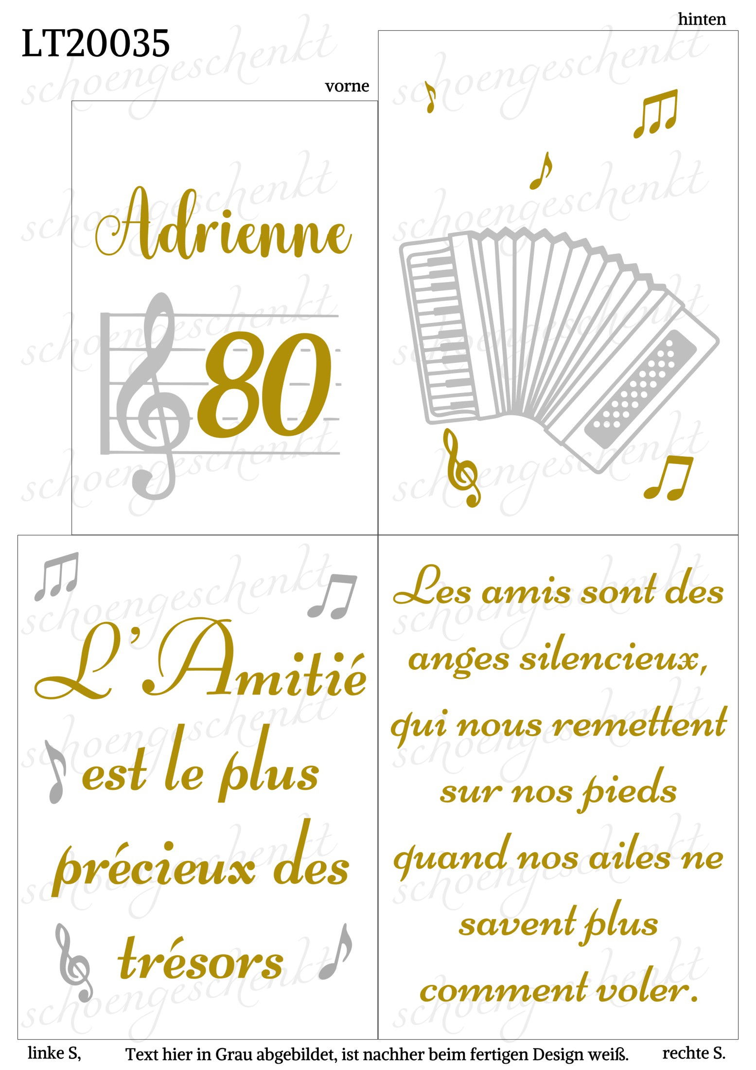 Poetische Botschaften auf Französisch 💛 Laterne Zitate