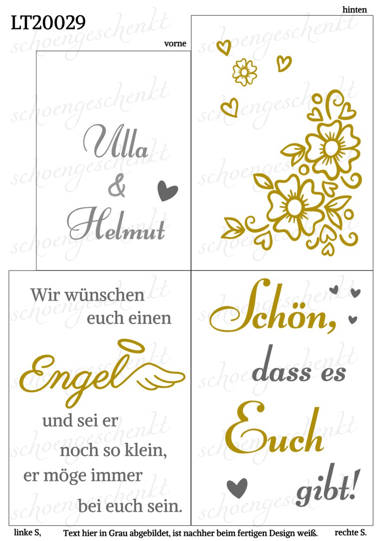 Wir wünschen euch einen Engel – und sei er noch so klein, möge immer bei euch sein! 🌸 Laterne Zitate