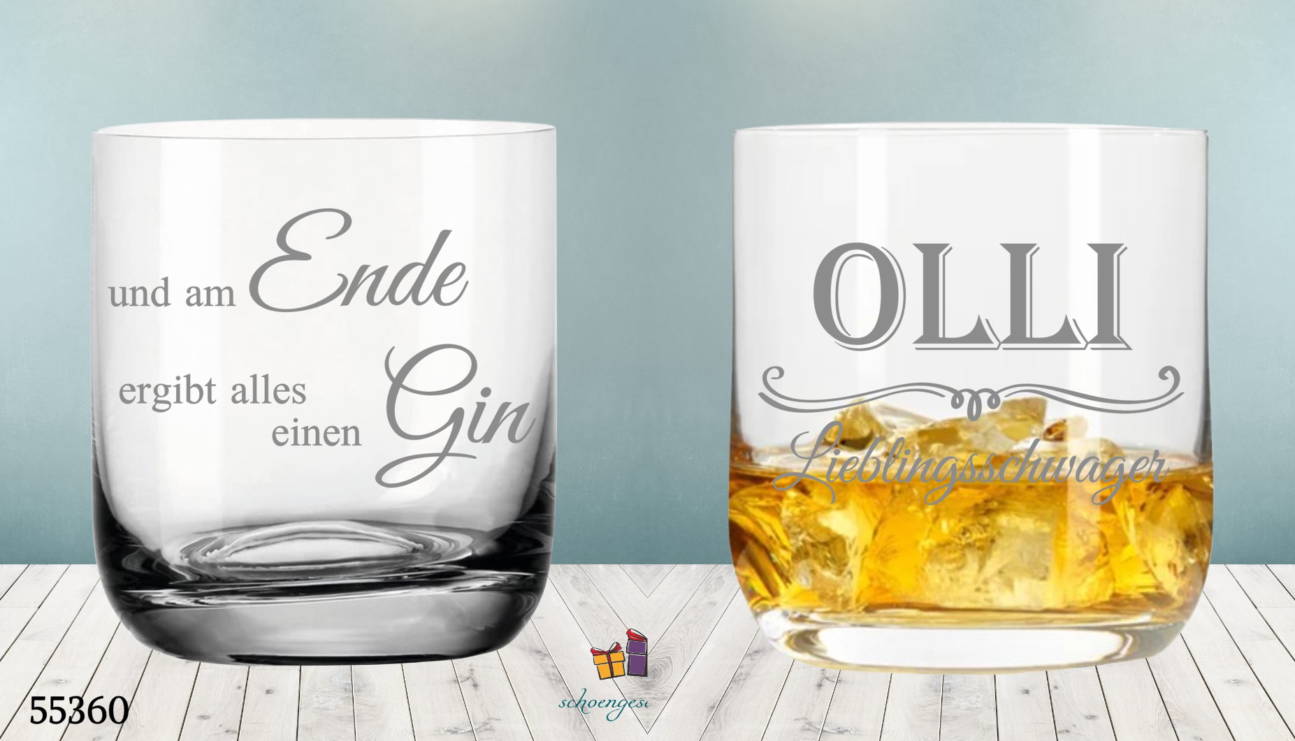 Und am Ende ergibt alles einen Gin - Perfekt für den Lieblingsschwager