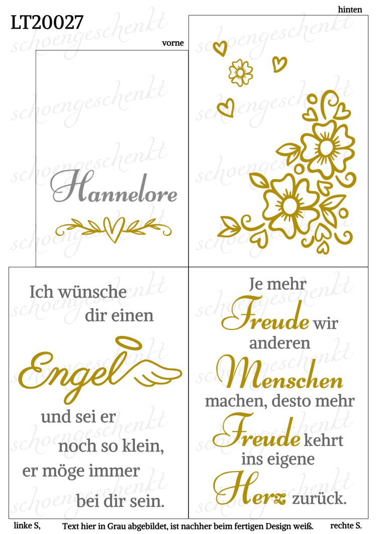 Je mehr Freude wir anderen Menschen machen, desto mehr Freude kehrt ins eigene Herz zurück. ❤️ Laterne Zitate