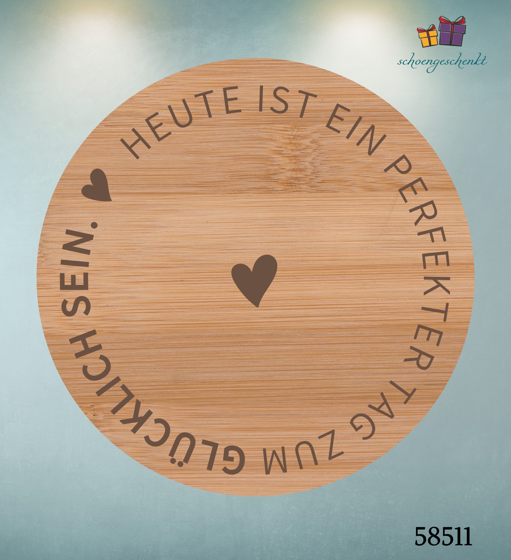 Heute ist ein perfekter Tag zum glücklich sein. 🍪 Naschglas personalisiert