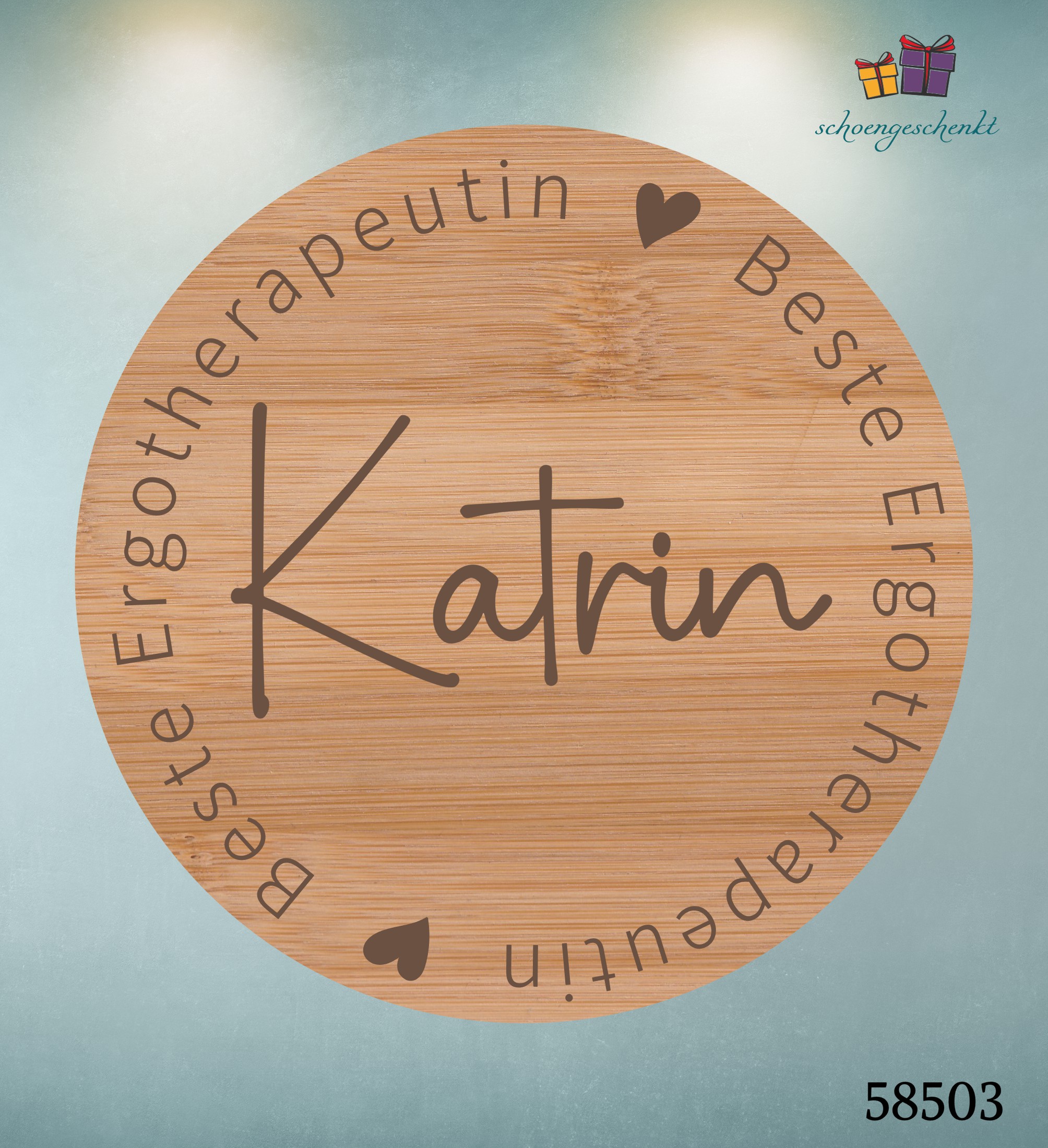 Beste Ergotherapeutin 🍪 Naschglas personalisiert