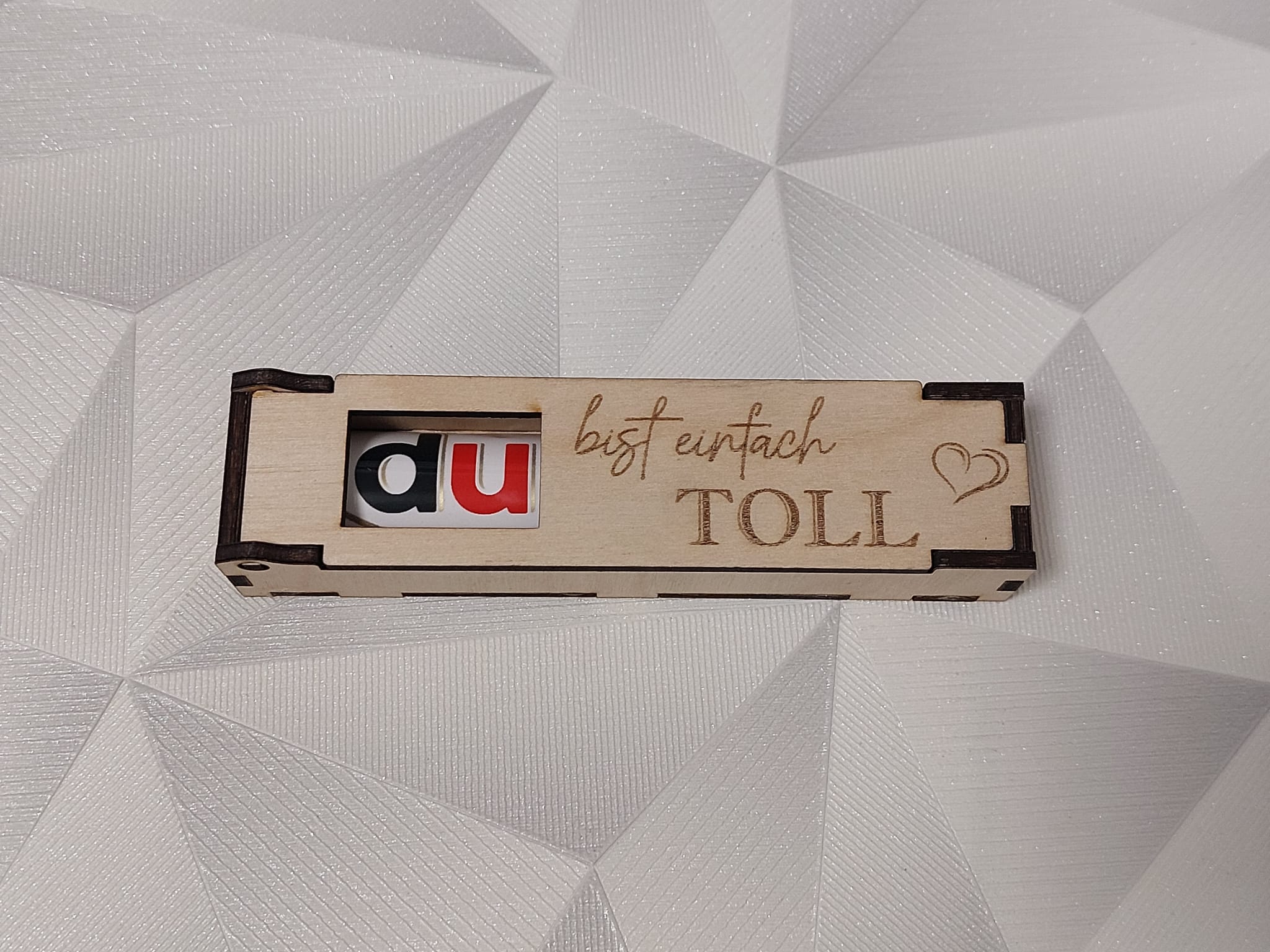 Du bist einfach Toll ❤️ Herz 🍫 Duplobox