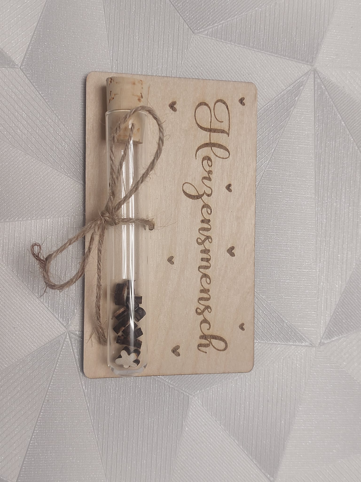 Herzensmensch 💐 Geldgeschenkkarte