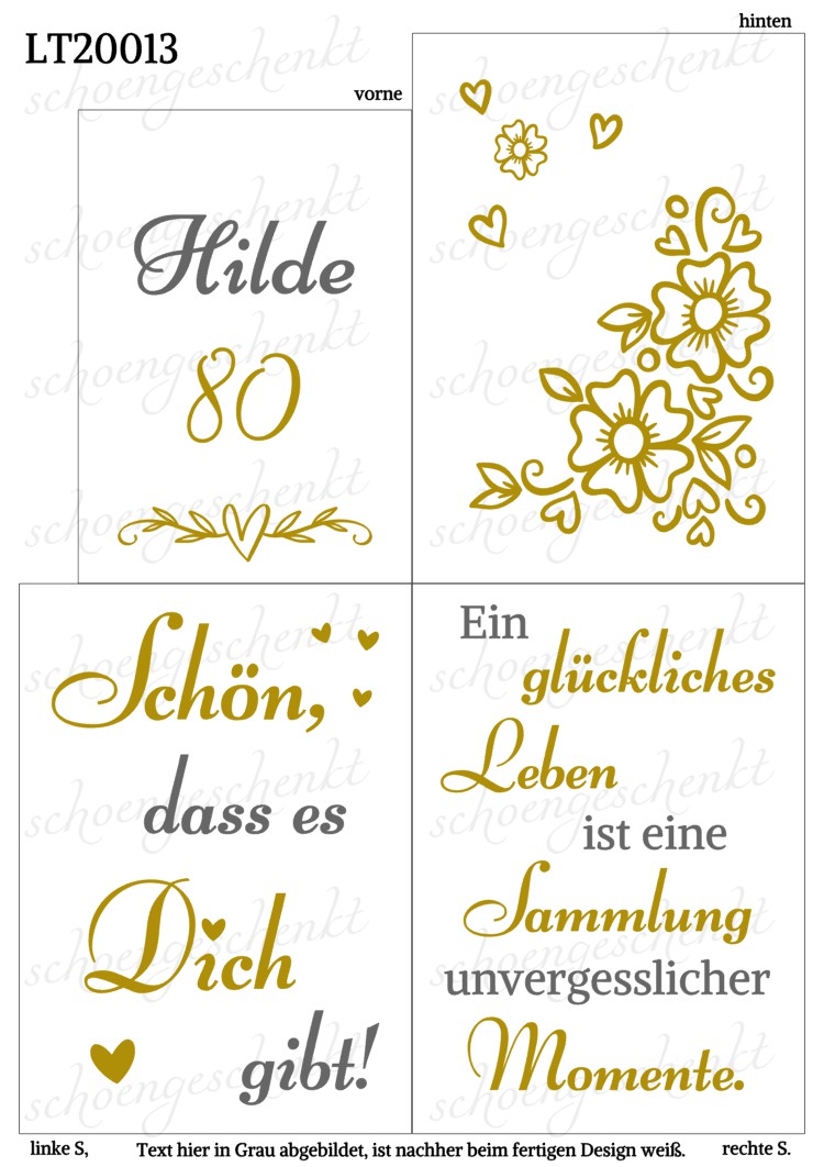 Ein glückliches Leben ist eine Sammlung unvergesslicher Momente. ❤️ Laterne Zitate