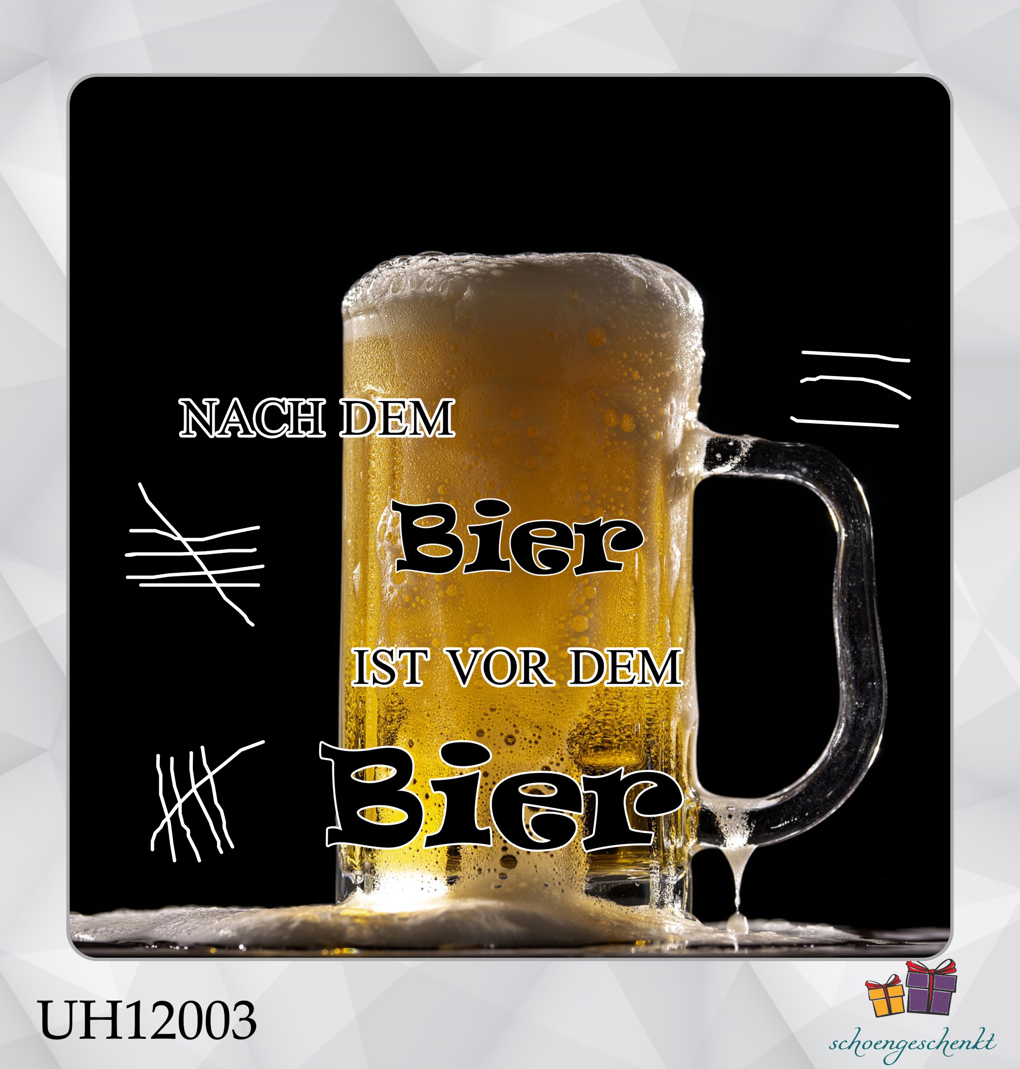 Nach dem Bier ist vor dem Bier. 🍺 Untersetzer Bier