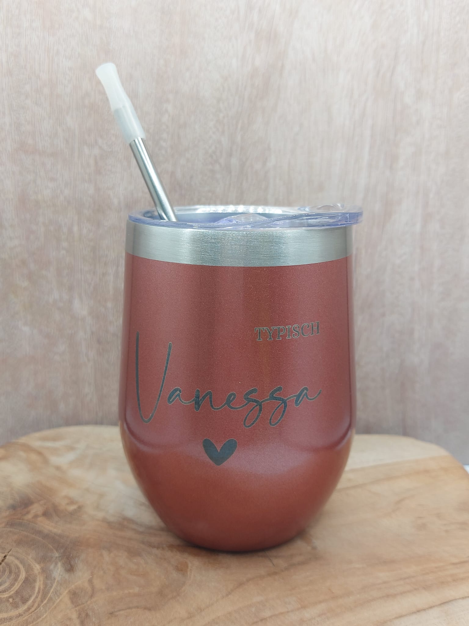 Käffchen und Zigarettchen. Wein ToGo Becher